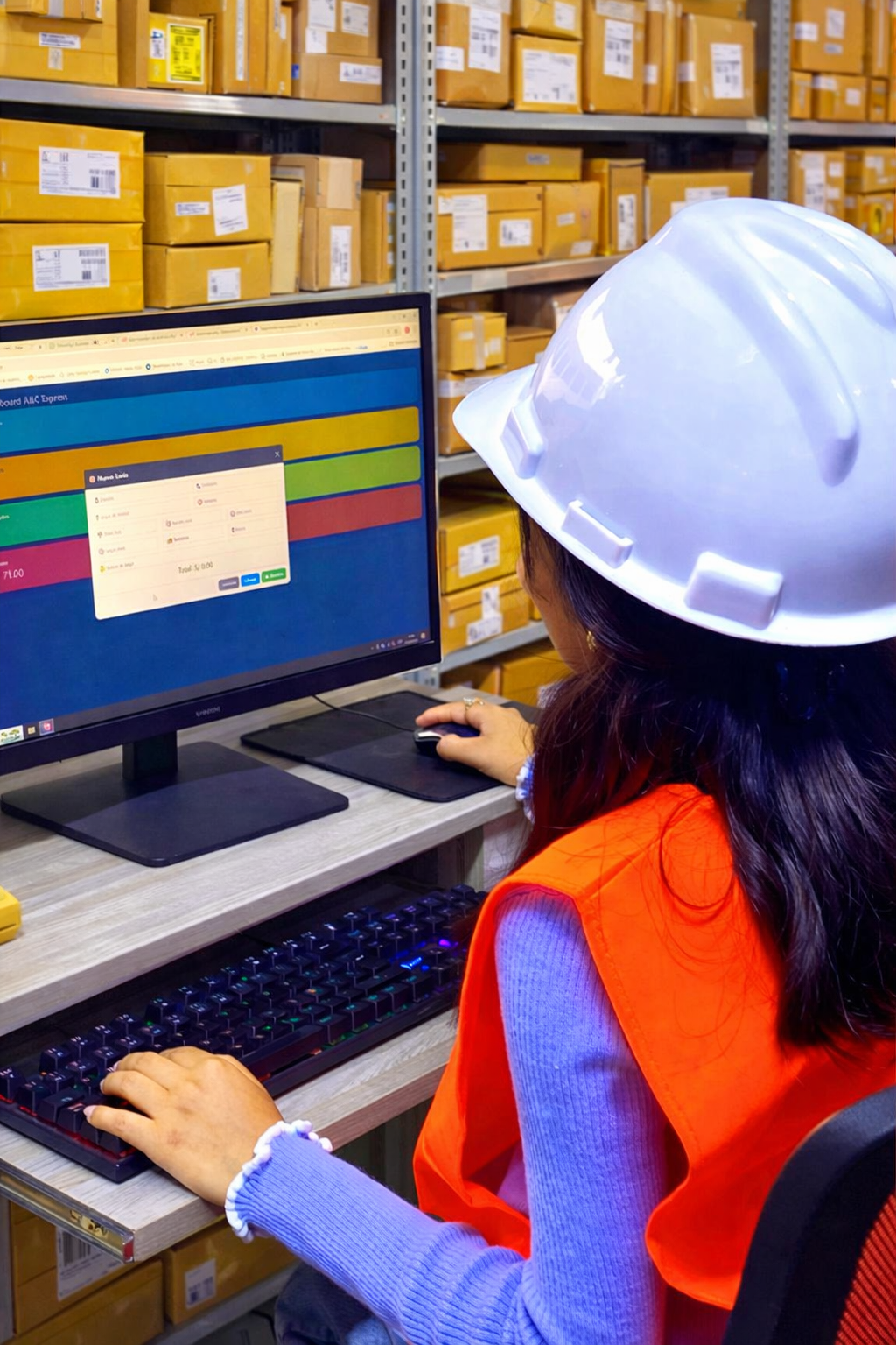 Atención al cliente AyC Express para logística y transporte